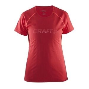 Craft Women's Prime SS Red Athletic Tee